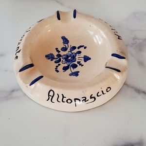 Vintage Ceramic ashtray from Milan